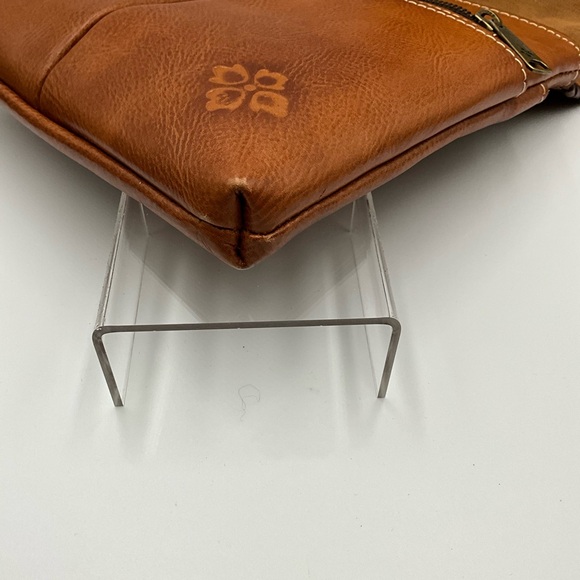 Patricia Nash Crossbody Bag  Tan Granada Embossed whipped-stitched - Picture 7 of 8